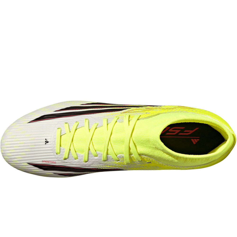 adidas botas de futbol cesped artificial F50 LEAGUE SOCK FG AMARILLO 05