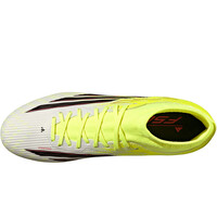 adidas botas de futbol cesped artificial F50 LEAGUE SOCK FG AMARILLO 05