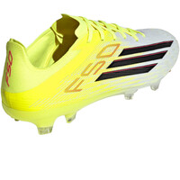 adidas botas de futbol cesped artificial F50 PRO FG AMARILLO vista trasera