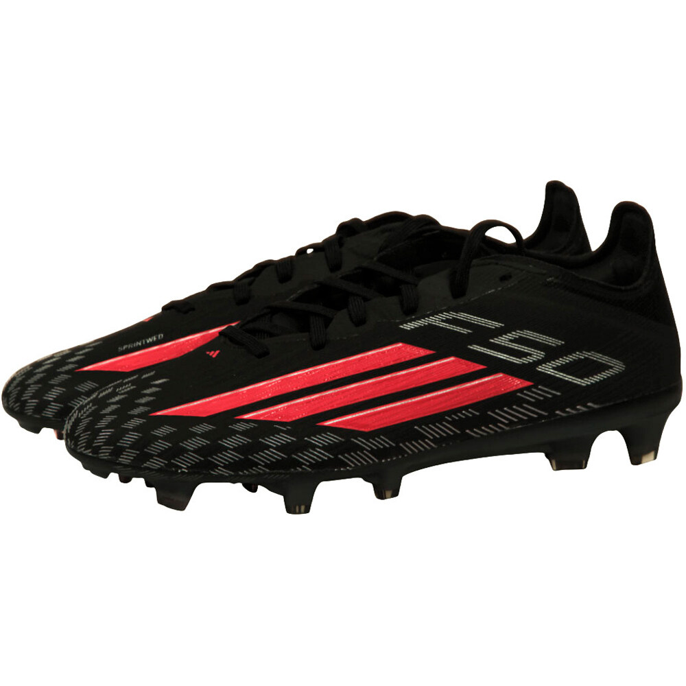 adidas botas de futbol cesped artificial F50 PRO FG NEGRO lateral interior