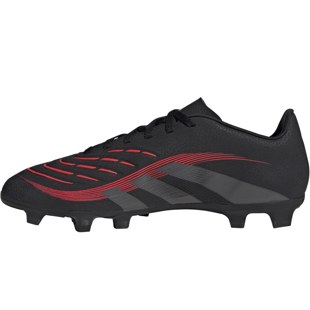 adidas botas de futbol cesped artificial PREDATOR CLUB FG/MG NEGRO puntera