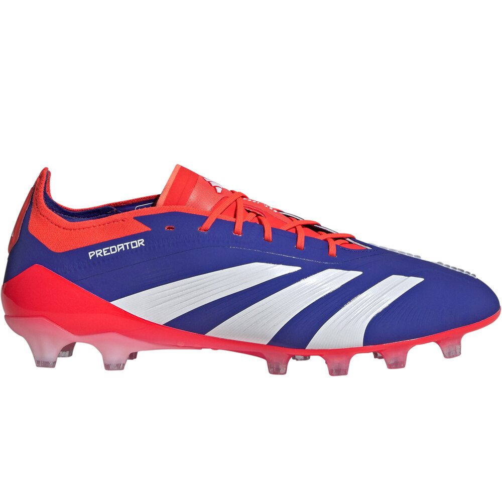 adidas botas de futbol cesped artificial PREDATOR ELITE AG AZUL lateral exterior