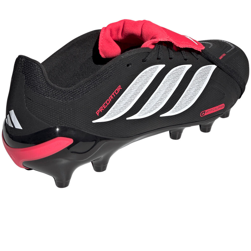adidas botas de futbol cesped artificial PREDATOR LEAGUE FT AG NEGRO vista trasera