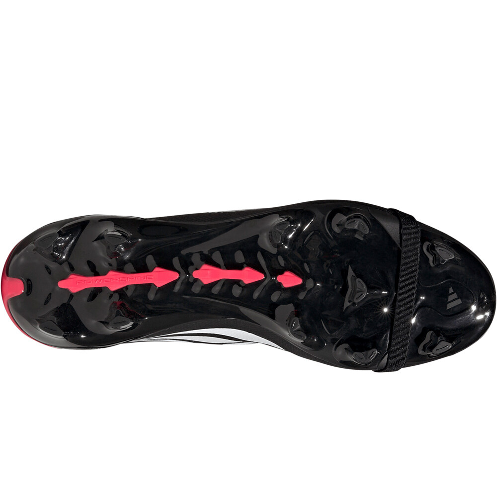 adidas botas de futbol cesped artificial PREDATOR LEAGUE FT FG NEGRO vista superior
