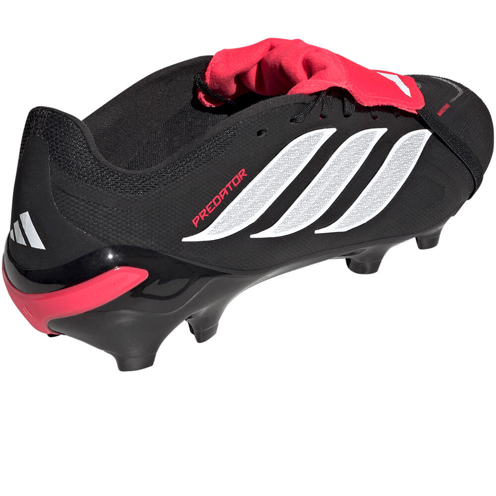 adidas botas de futbol cesped artificial PREDATOR LEAGUE FT FG NEGRO vista trasera