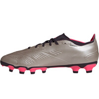 adidas botas de futbol cesped artificial PREDATOR LEAGUE MG GRIS puntera