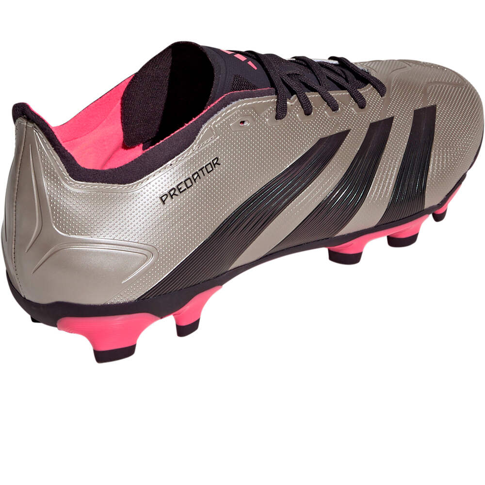 adidas botas de futbol cesped artificial PREDATOR LEAGUE MG GRIS vista trasera