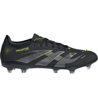 adidas botas de futbol cesped artificial PREDATOR PRO FG NEGRO lateral exterior