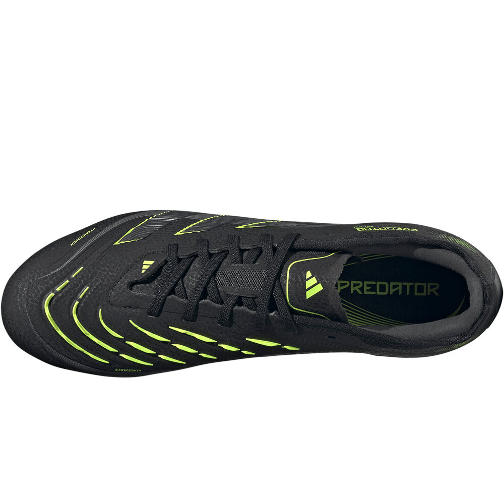adidas botas de futbol cesped artificial PREDATOR PRO FG NEGRO vista superior