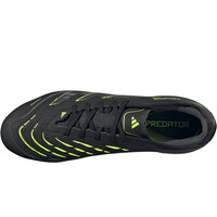 adidas botas de futbol cesped artificial PREDATOR PRO FG NEGRO vista superior