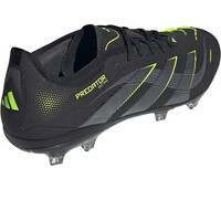 adidas botas de futbol cesped artificial PREDATOR PRO FG NEGRO vista trasera