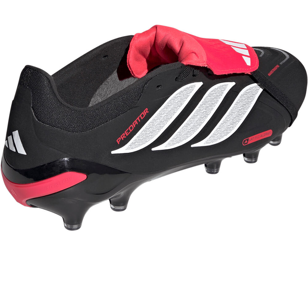 adidas botas de futbol cesped artificial PREDATOR PRO FT AG BLANCO vista trasera