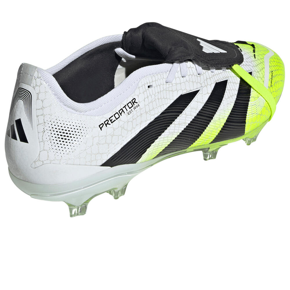adidas botas de futbol cesped artificial PREDATOR PRO FT FG BLANCO vista trasera