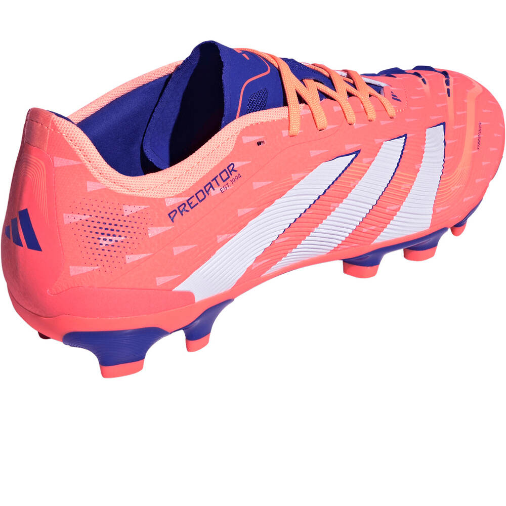 adidas botas de futbol cesped artificial PREDATOR PRO MG NARANJA vista trasera