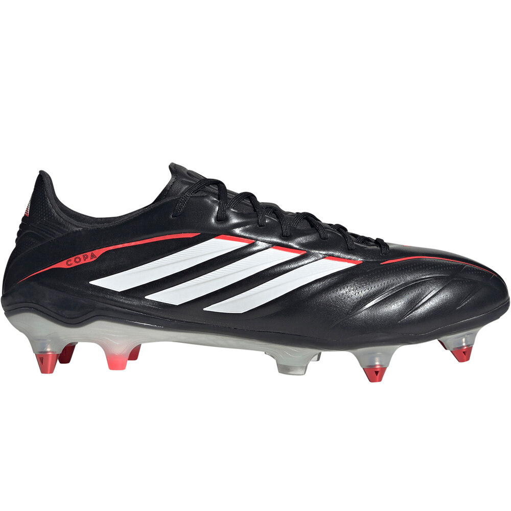 adidas botas de futbol cesped natural COPA PURE IV ELITE SG NEGRO lateral exterior