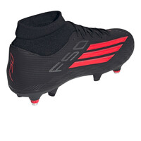 adidas botas de futbol cesped natural F50 LEAGUE SG NEGRO vista trasera