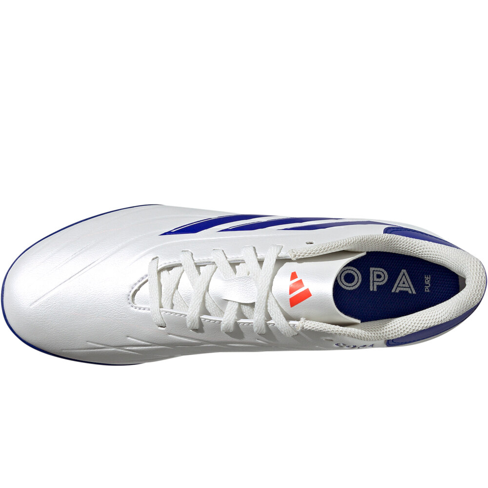 adidas botas de futbol multitaco y terreno duro COPA PURE 2 CLUB TF BLANCO 05
