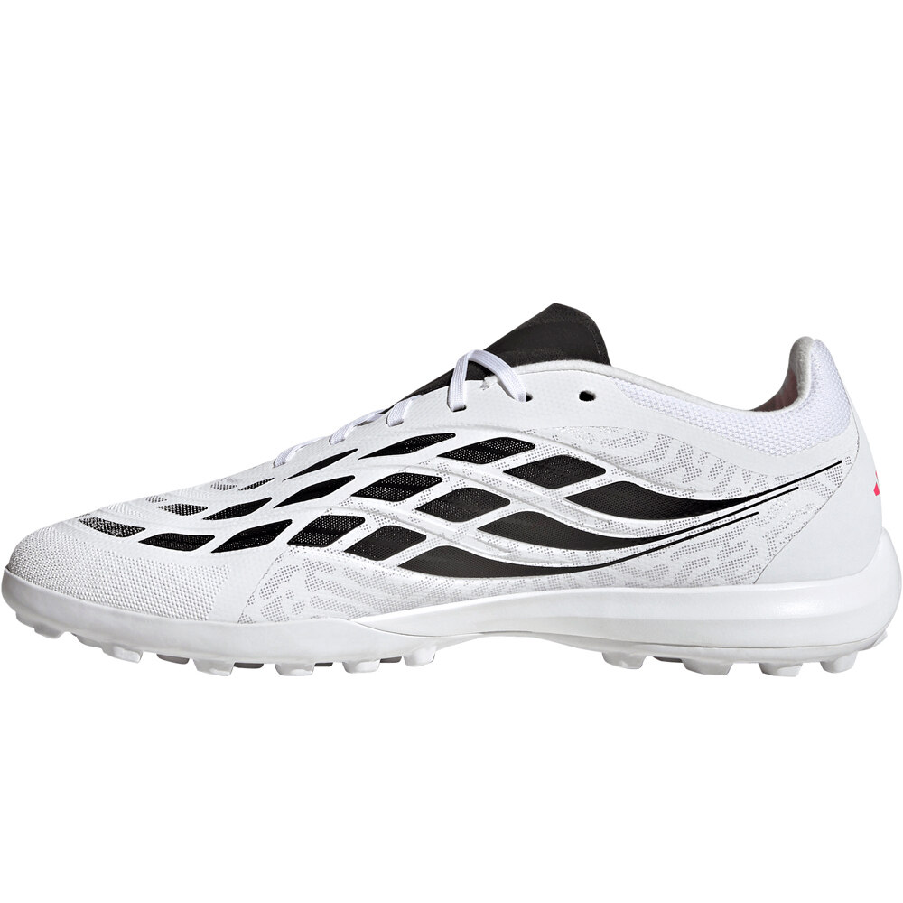 adidas botas de futbol multitaco y terreno duro PREDATOR LEAGUE BLANCO puntera