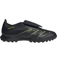 adidas botas de futbol multitaco y terreno duro PREDATOR LEAGUE FT TF NEGRO lateral exterior