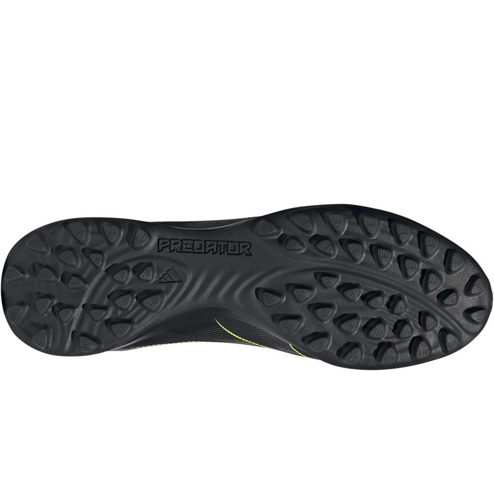 adidas botas de futbol multitaco y terreno duro PREDATOR LEAGUE FT TF NEGRO vista superior
