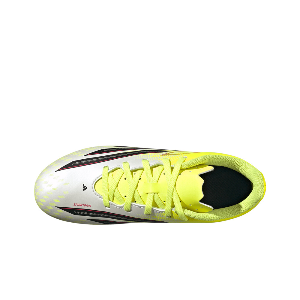 adidas botas de futbol niño cesped artificial F50 CLUB FG AMARILLO 05