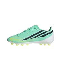 adidas botas de futbol niño cesped artificial F50 LEAGUE AG JR VEAMNE VERDE puntera