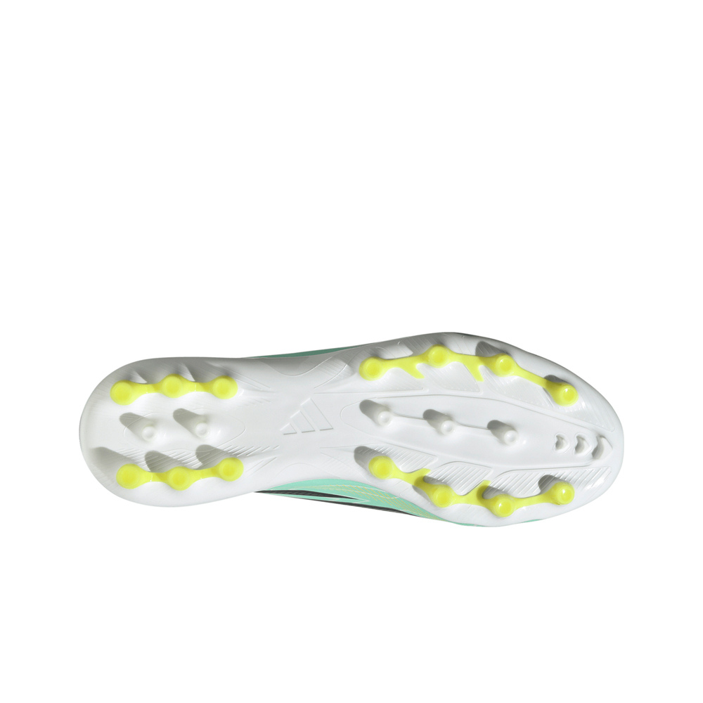 adidas botas de futbol niño cesped artificial F50 LEAGUE AG JR VEAMNE VERDE vista superior