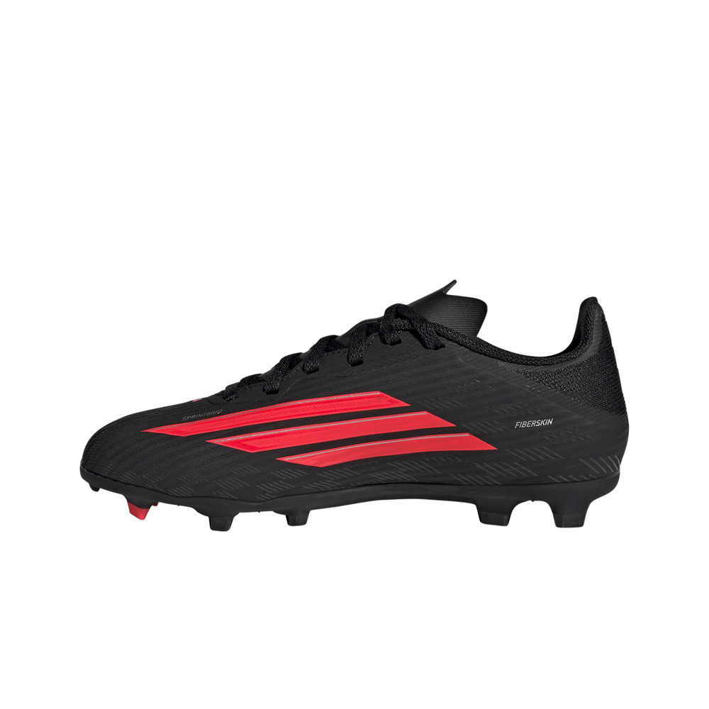 adidas botas de futbol niño cesped artificial F50 LEAGUE FG NEGRO puntera