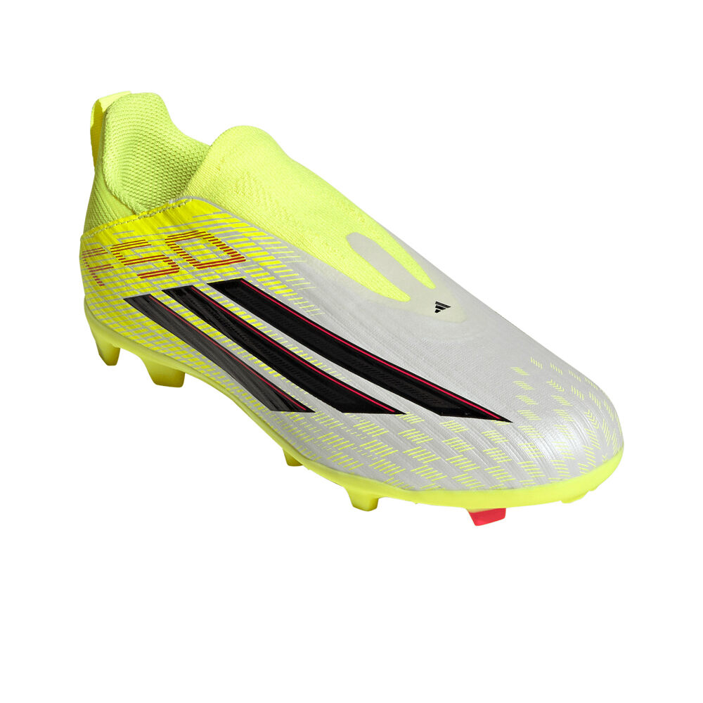 adidas botas de futbol niño cesped artificial F50 LEAGUE LL FG ROJO lateral interior