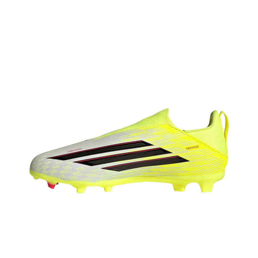 adidas botas de futbol niño cesped artificial F50 LEAGUE LL FG ROJO puntera