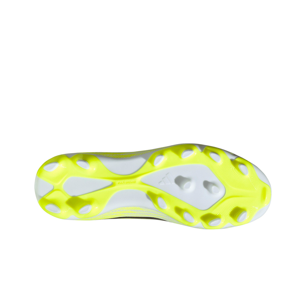 adidas botas de futbol niño cesped artificial F50 LEAGUE MG AMARILLO vista superior