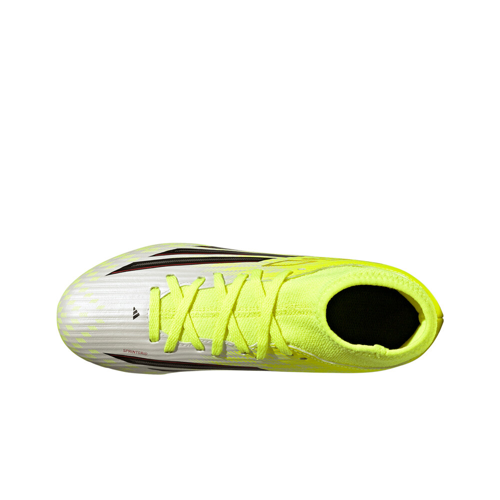 adidas botas de futbol niño cesped artificial F50 LEAGUE SOCK FG AMARILLO 05