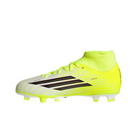 adidas botas de futbol niño cesped artificial F50 LEAGUE SOCK FG AMARILLO puntera