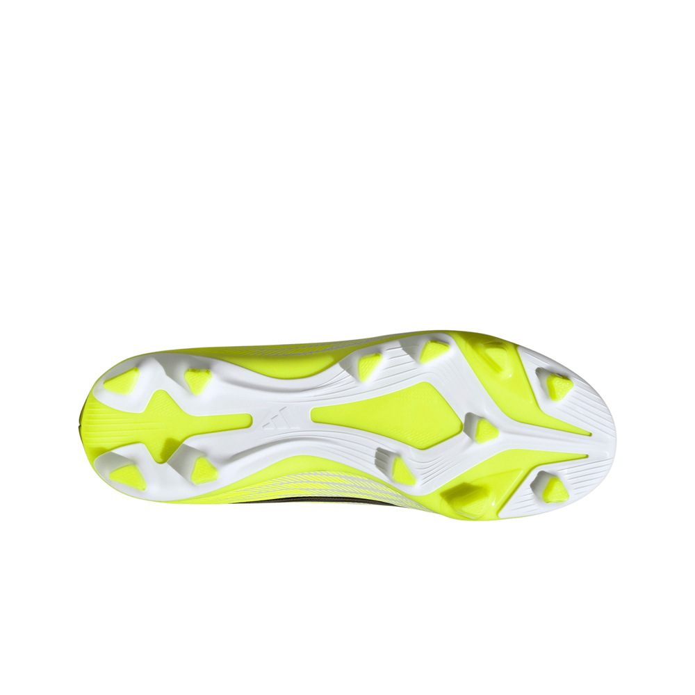 adidas botas de futbol niño cesped artificial F50 LEAGUE SOCK FG AMARILLO vista superior