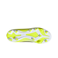 adidas botas de futbol niño cesped artificial F50 LEAGUE SOCK FG AMARILLO vista superior
