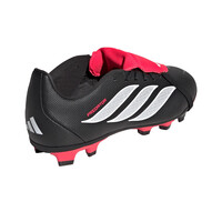 adidas botas de futbol niño cesped artificial PREDATOR CLUB FT FG NEGRO vista trasera