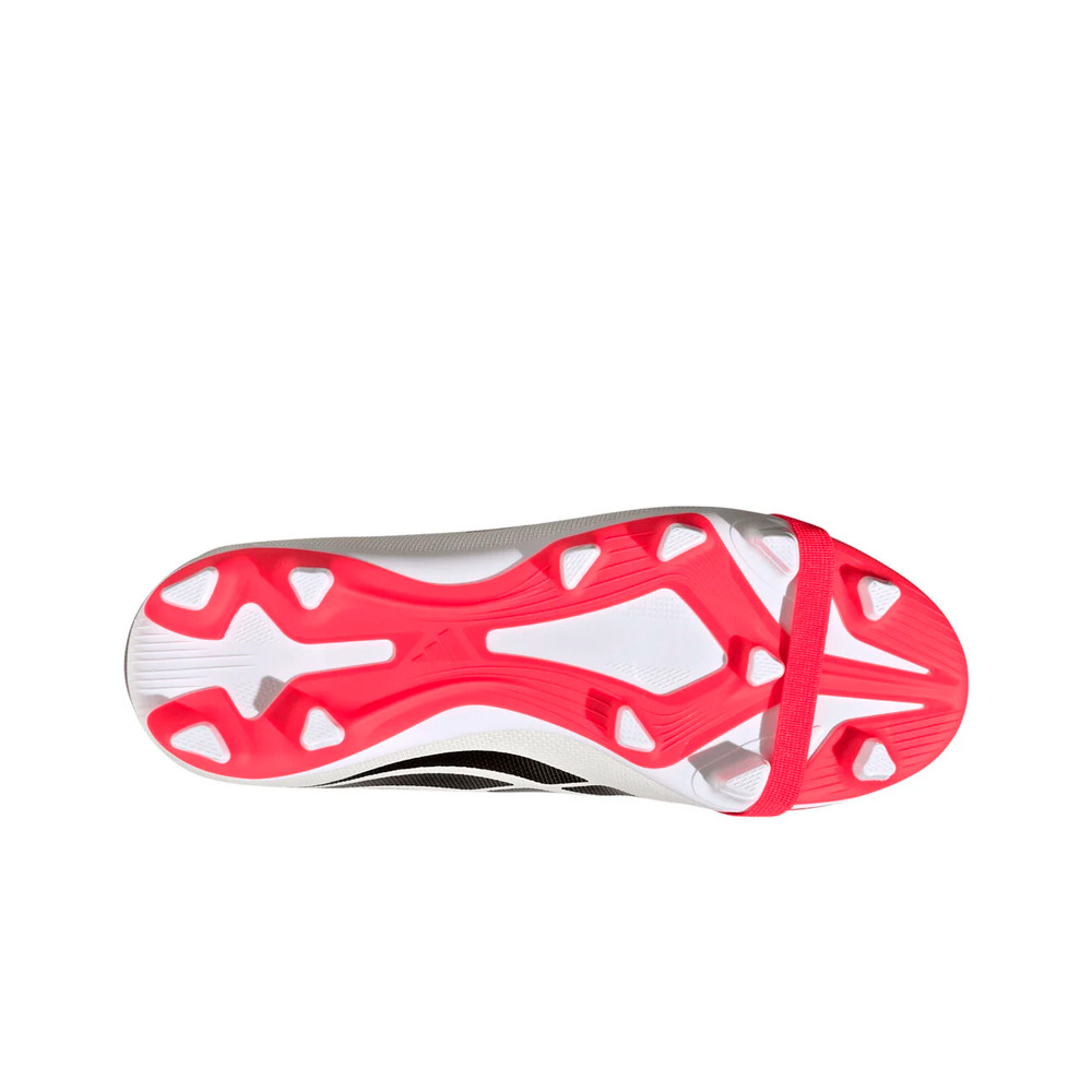 adidas botas de futbol niño cesped artificial PREDATOR CLUB FT FG ROJO vista superior