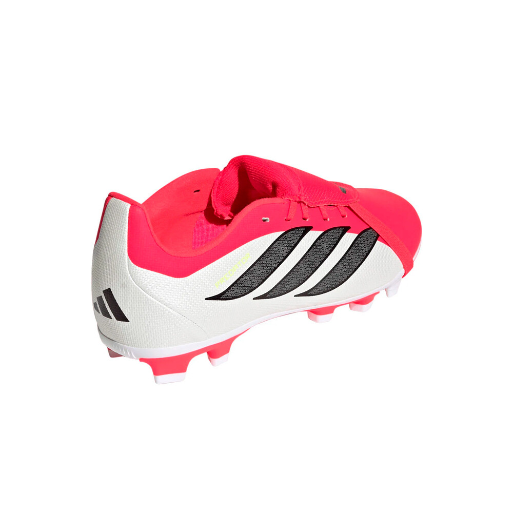 adidas botas de futbol niño cesped artificial PREDATOR CLUB FT FG ROJO vista trasera