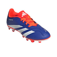 adidas botas de futbol niño cesped artificial PREDATOR CLUB FxG AZUL lateral interior