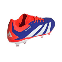 adidas botas de futbol niño cesped artificial PREDATOR ELITE FG AZUL vista trasera