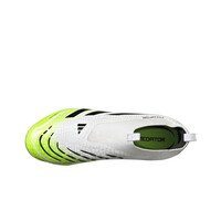 adidas botas de futbol niño cesped artificial PREDATOR ELITE LACELESS FIRM GROUND BLANCO 05