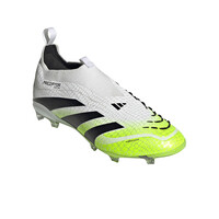 adidas botas de futbol niño cesped artificial PREDATOR ELITE LACELESS FIRM GROUND BLANCO lateral interior