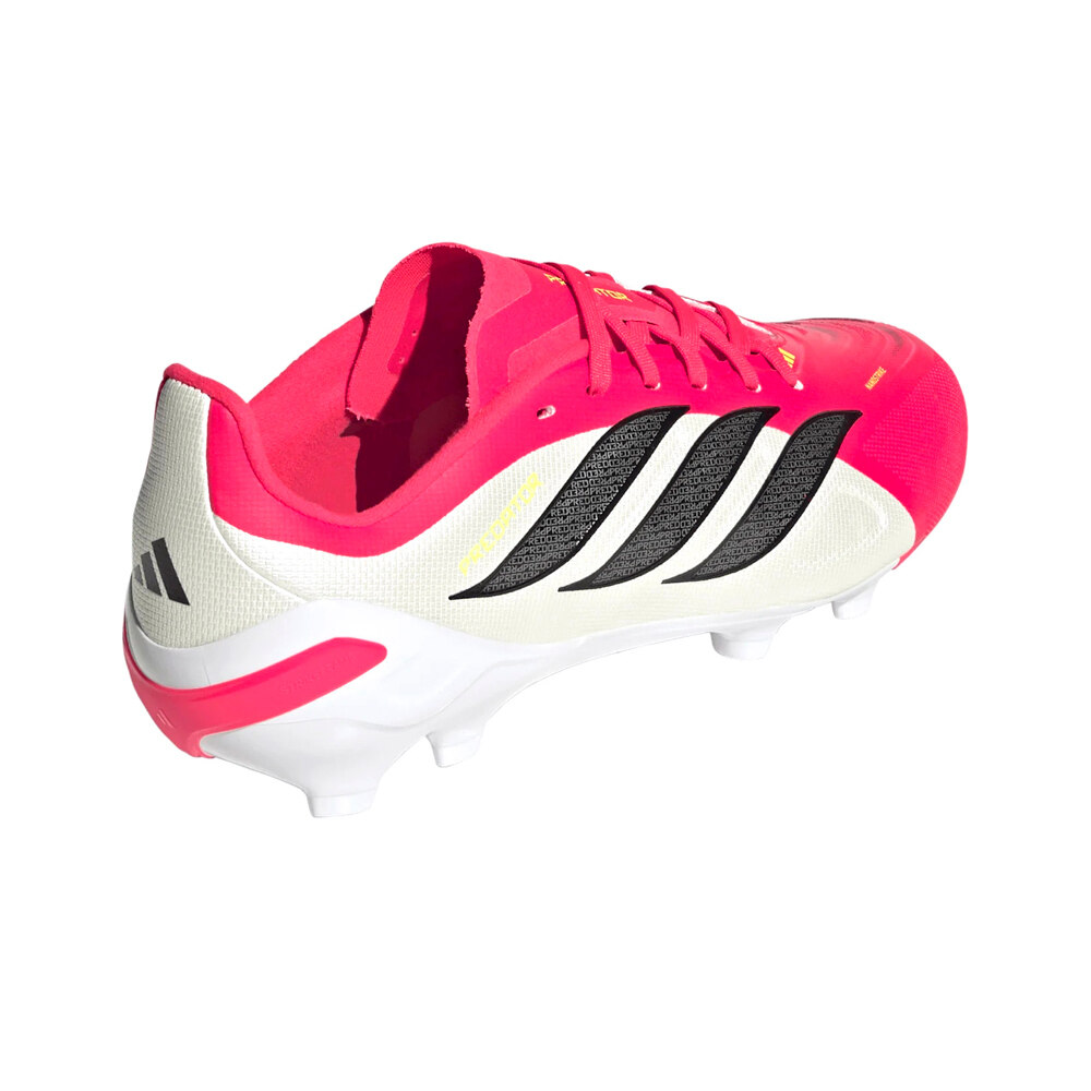 adidas botas de futbol niño cesped artificial PREDATOR LEAGUE FG ROJO vista trasera