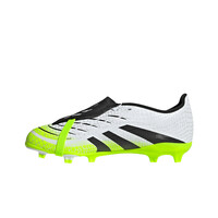 adidas botas de futbol niño cesped artificial PREDATOR LEAGUE FOLD-OVER TONGUE FIRM GROUND/MULTI GROUND BLANCO puntera