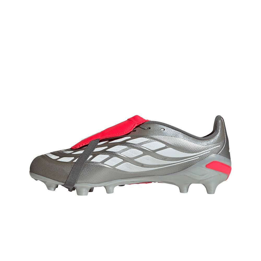 adidas botas de futbol niño cesped artificial PREDATOR LEAGUE FT AG GRIS puntera