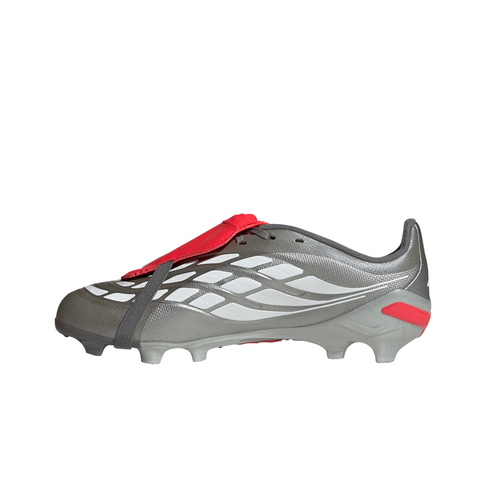 adidas botas de futbol niño cesped artificial PREDATOR LEAGUE FT FG GRIS puntera