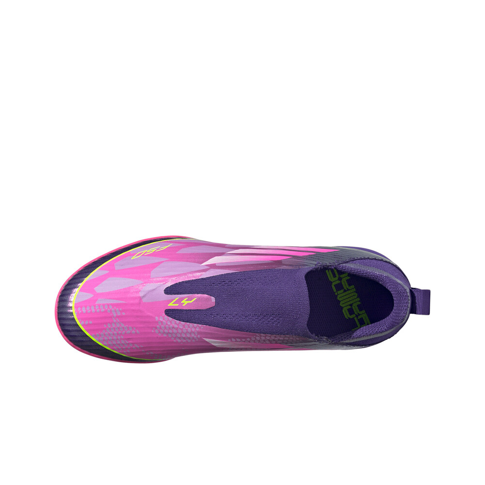adidas botas de futbol niño multitaco y terreno duro F50 LAMINE LEAGUE TF INFANTIL MORADO 05