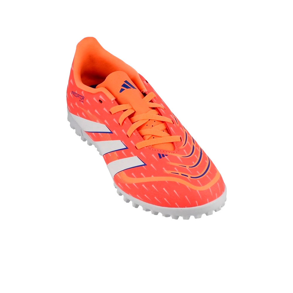 adidas botas de futbol niño multitaco y terreno duro PREDATOR CLUB TF INFANTIL NARANJA lateral interior