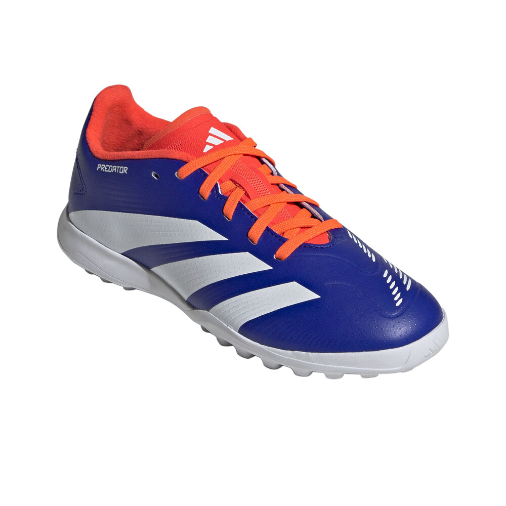 adidas botas de futbol niño multitaco y terreno duro PREDATOR LEAGUE TF AZUL lateral interior
