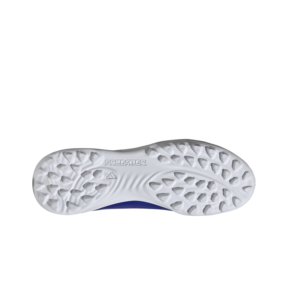 adidas botas de futbol niño multitaco y terreno duro PREDATOR LEAGUE TF AZUL vista superior